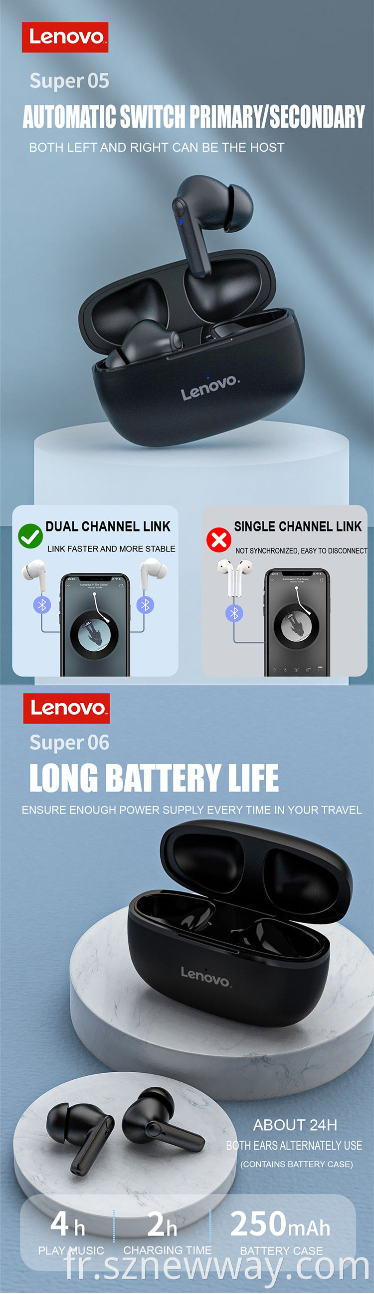 Lenovo Ht05 Earphone